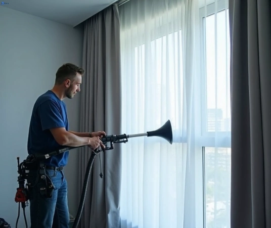 Professional drapes cleaning process tools Matty Curtain Cleaning garden-city-vic